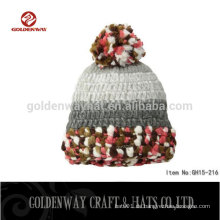 BSCI SEDEX Custom Acryl Lurex Beanie Hut